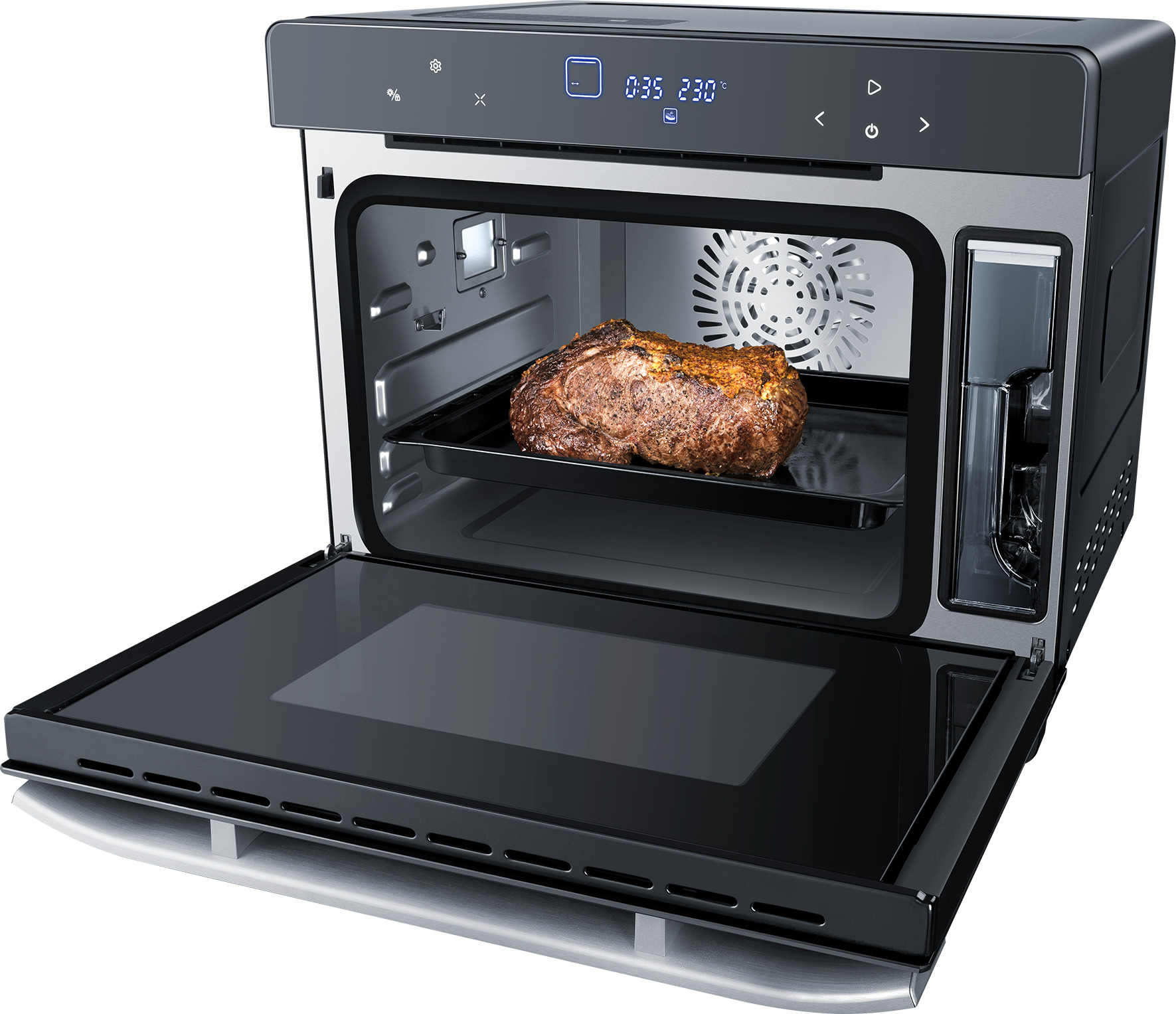 Steba Multifunktions ovn 40 liter, damp, 49 programmer